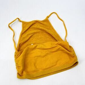 Urban Outfitters olden Yellow Stretchy Crop top M/L